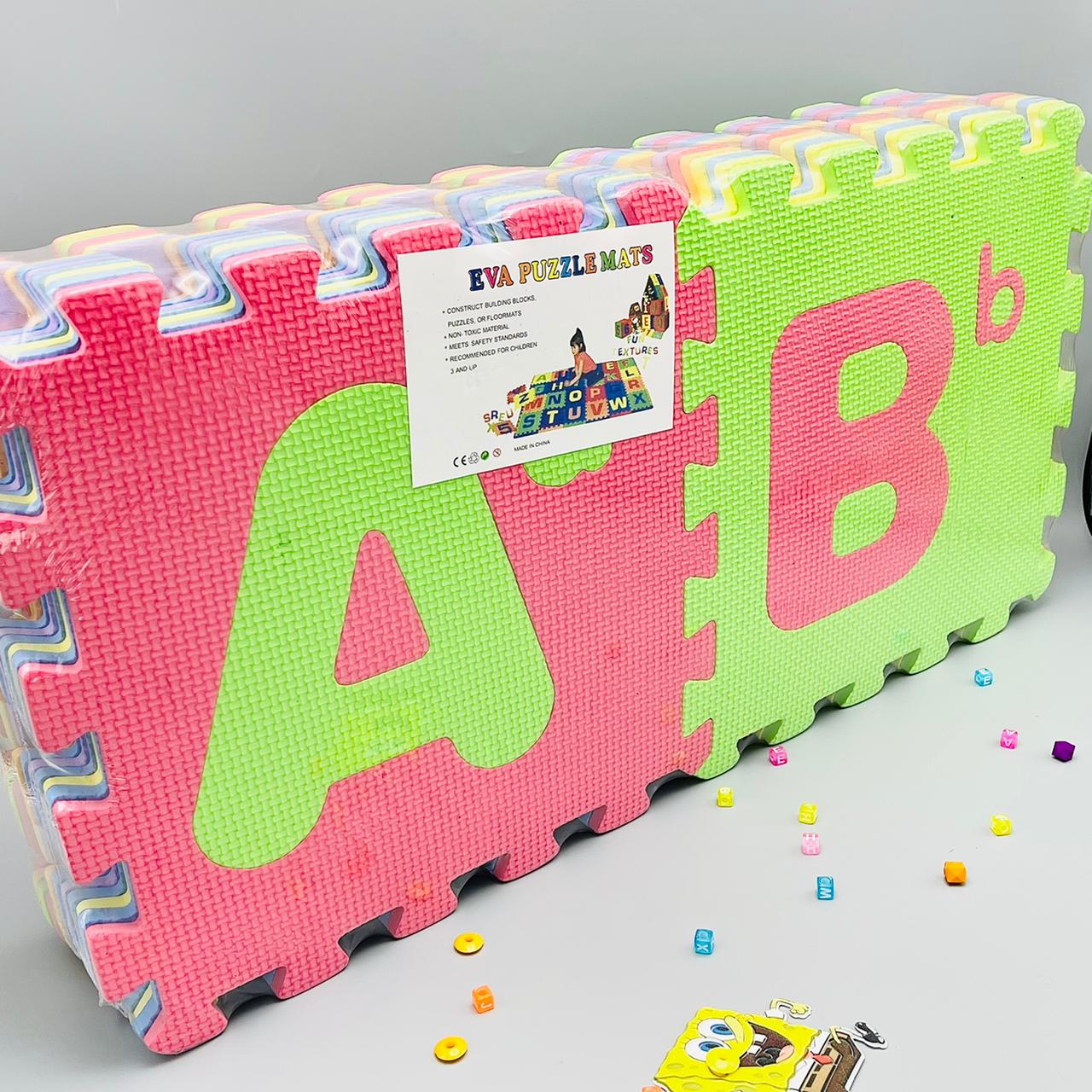 Educational Soft Puzzle Alphabets Mat-Large